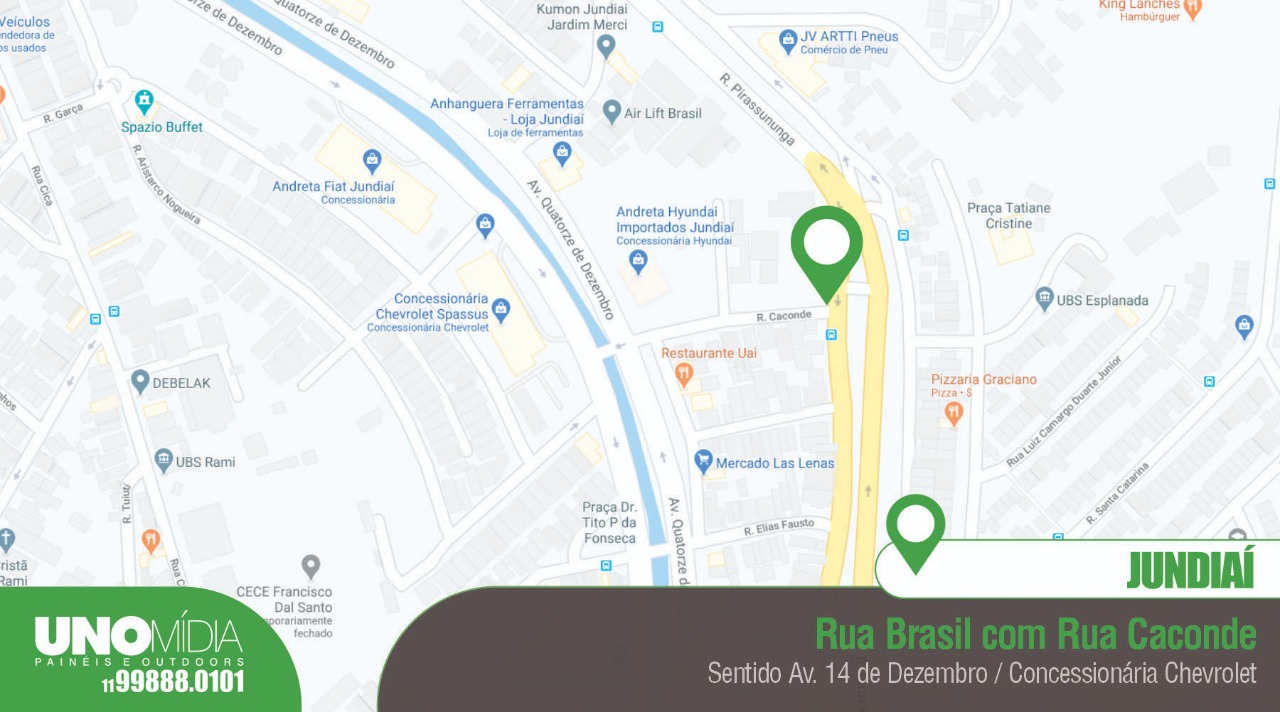 24 jundiaí rua brasil mapa