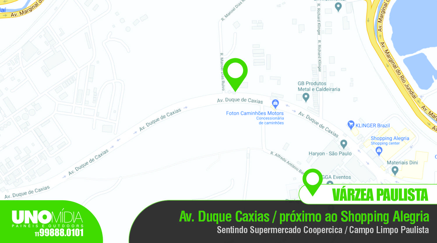 Av. Duque Caxias / próximo ao Shopping Alegria