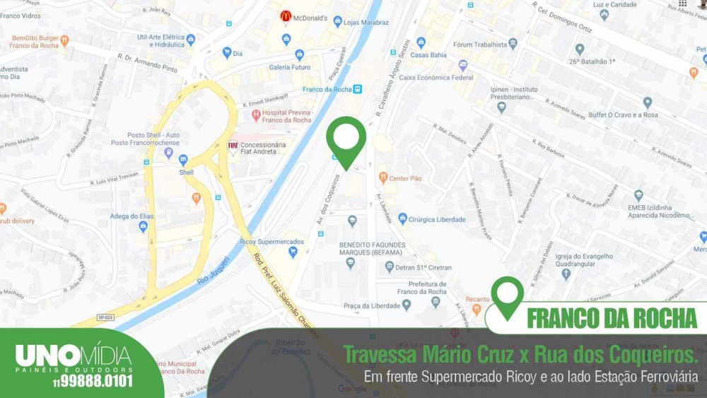 Outdoors em Franco da Rocha