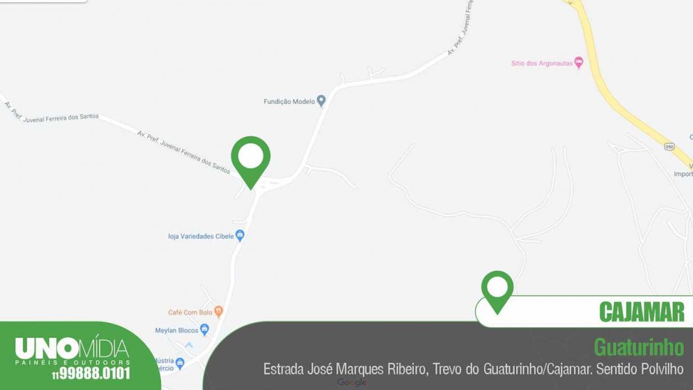 Outdoors disponíveis em Cajamar - Guaturinho