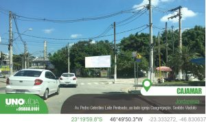 Av. Pedro Celestino Leite Penteado, ao lado igreja Congregação. Sentido Viaduto