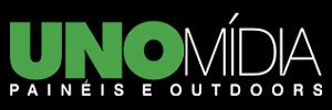 Logotipo da Unomídia – empresa especializada em painéis e outdoors na Grande São Paulo.